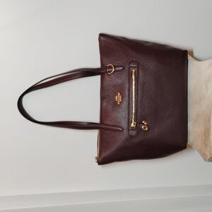 CoachTaylor Tote in Pebble Leather